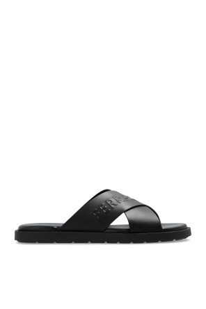 Black 'Carlyle' Slippers Saint Laurent - Vitkac Canada